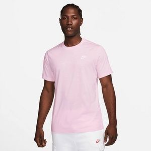 Pink Nike Mens T-shirt